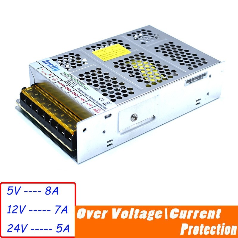 5V 12V 24V Output Switching Adjustable Arcade Power Supply Video Machine DIY New