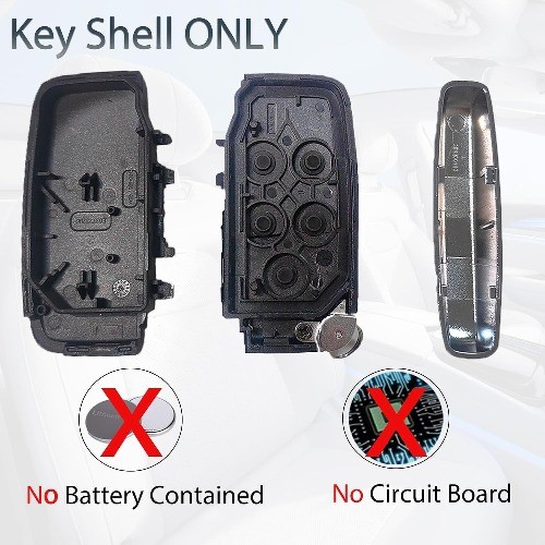 Key Fob Shell Case Replacement Fits for Range Rover Sport Evoque Model: Normal