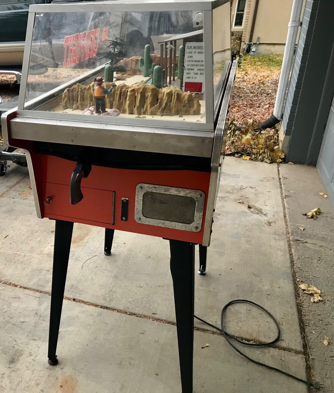 Sega Gun Fight Arcade Pinball