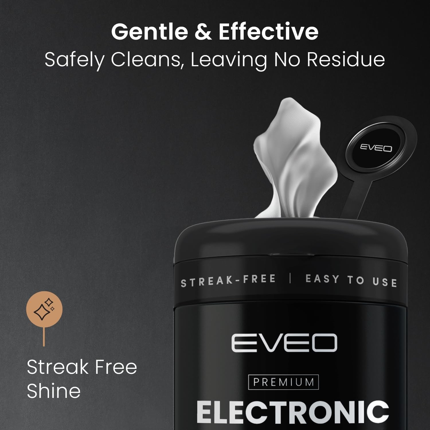 Electronic Screen Cleaner Wipes 40 Pack