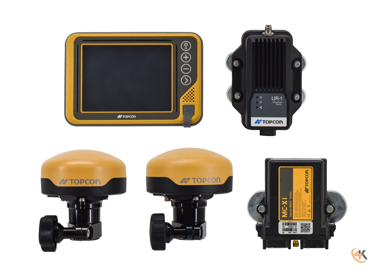 Topcon MC-Max Excavator GPS Machine Control w/ GX-55 V15 MC-X1 & Dual GR-i3F