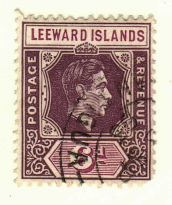 Leeward Islands #110 used