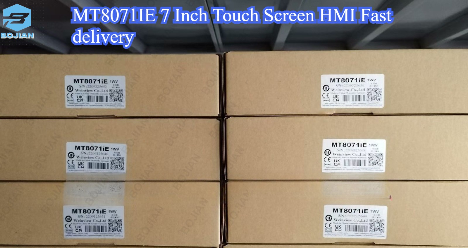 MT8071iE 1PCS New Weintek MT8071IE 7 Inch Touch Screen HMI
