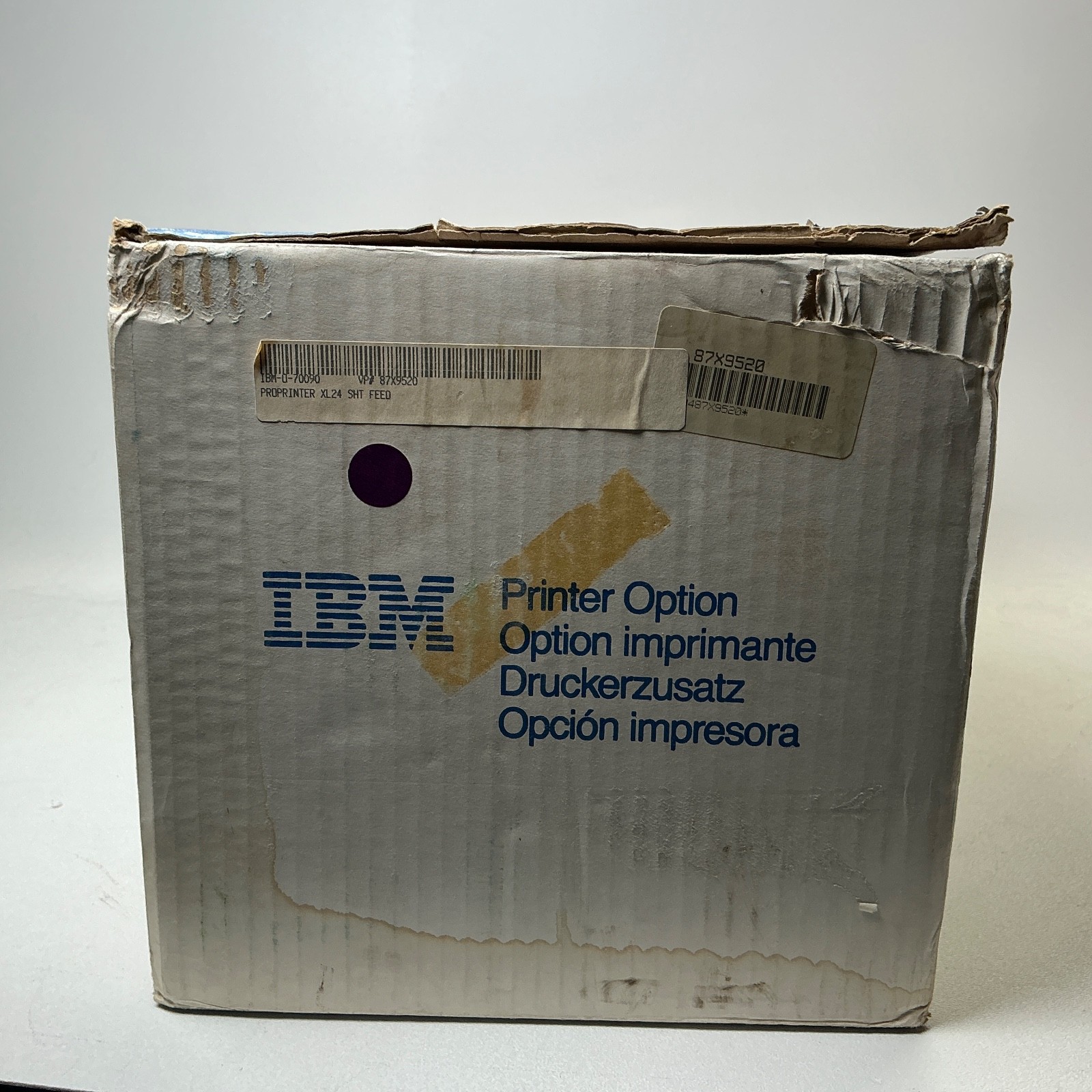 IBM Proprinter XL24 Sheet Feeder 23F0045 Vintage Printer Option New