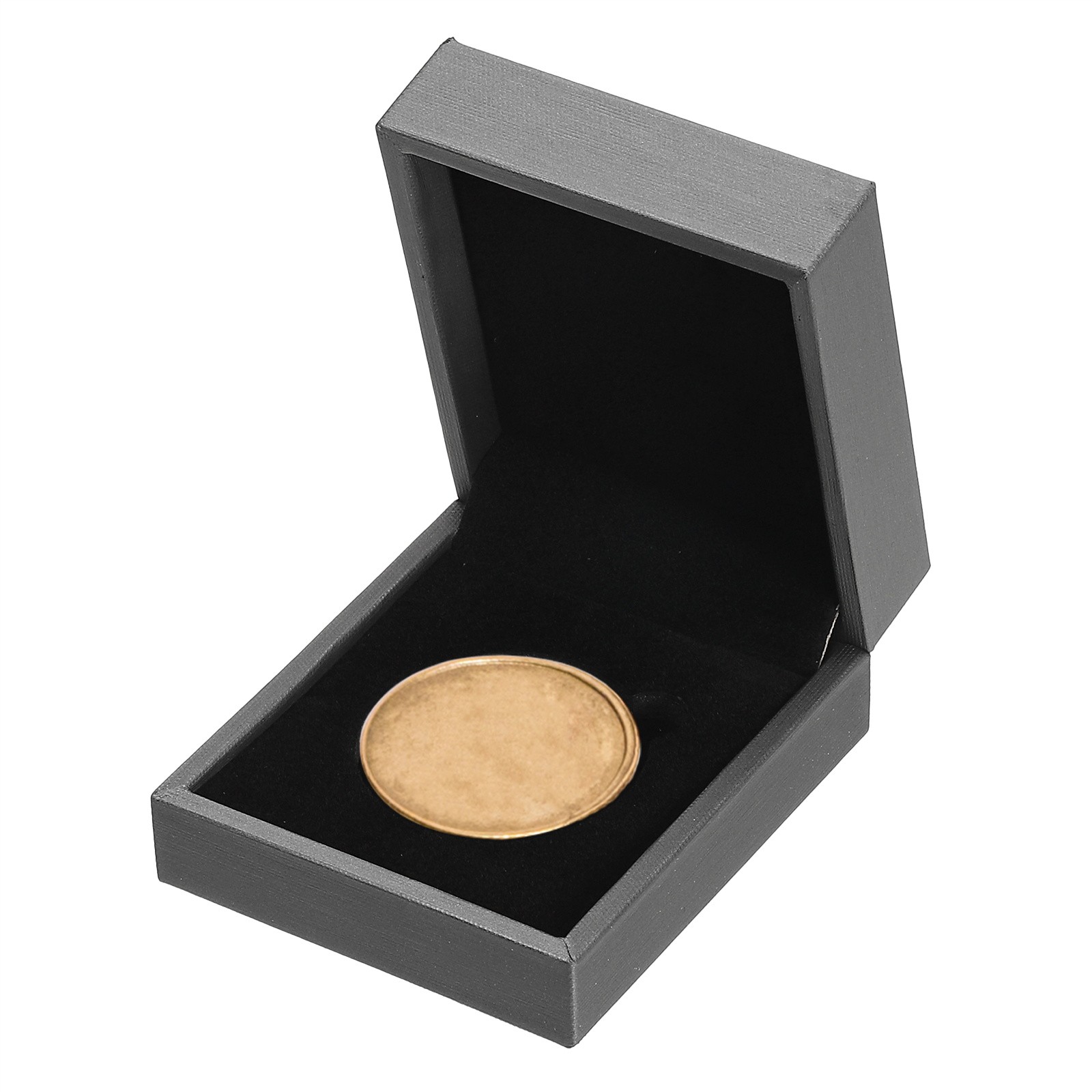 Coin Display Box, Grey for 45mm Square