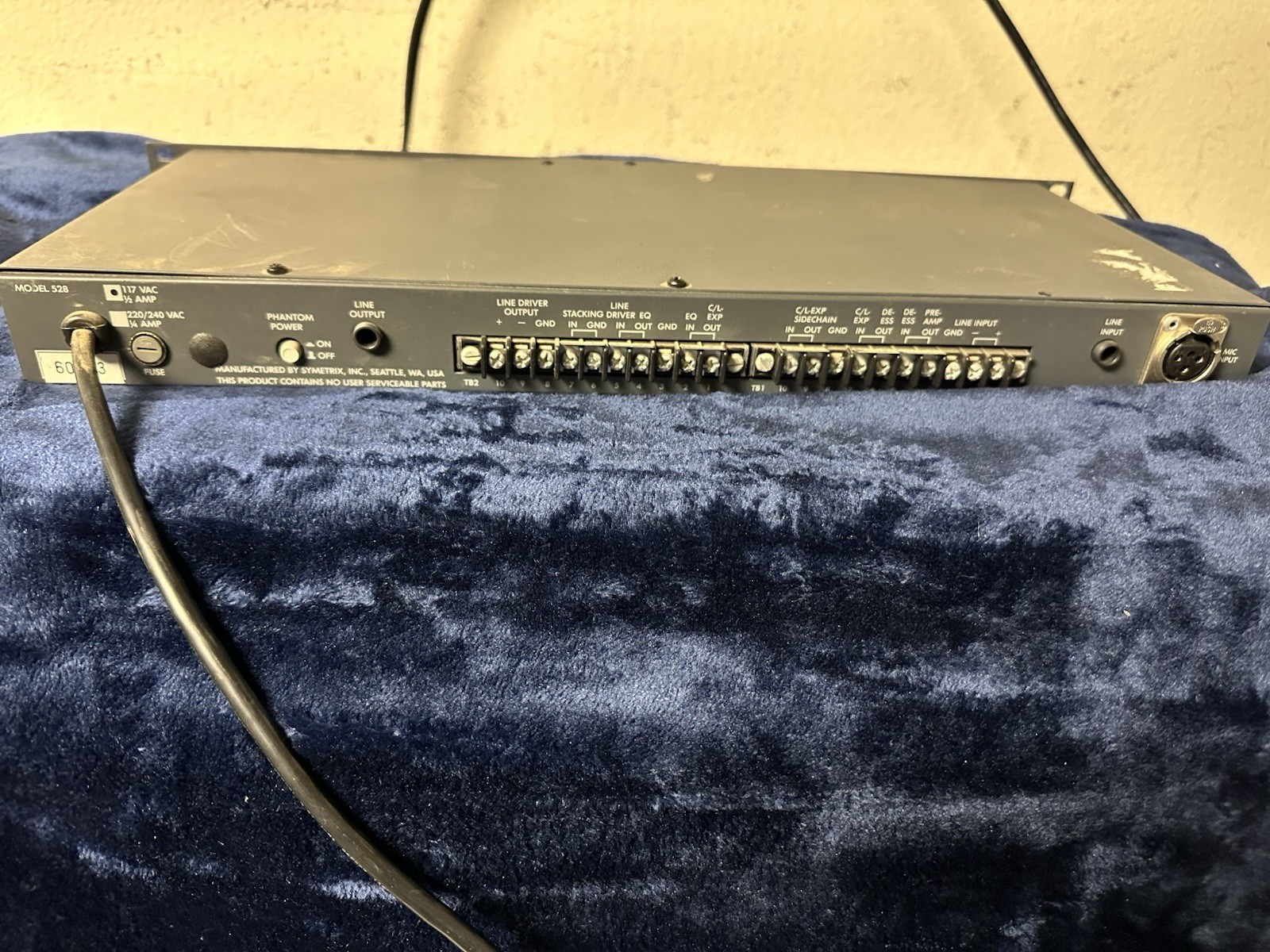 Symetrix 528 Voice Processor ProSoundUniverse Works great