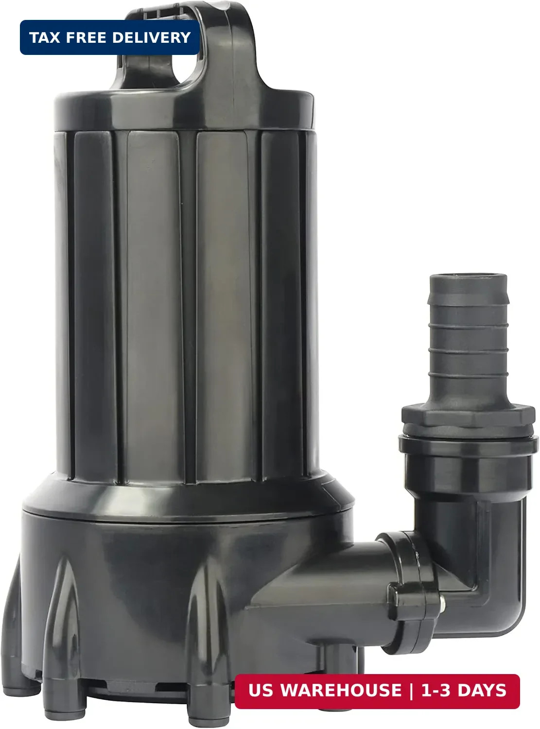 OYO WATER 2000GPH Submersible Outdoor Inline Pond Pump High Head Water Pump for