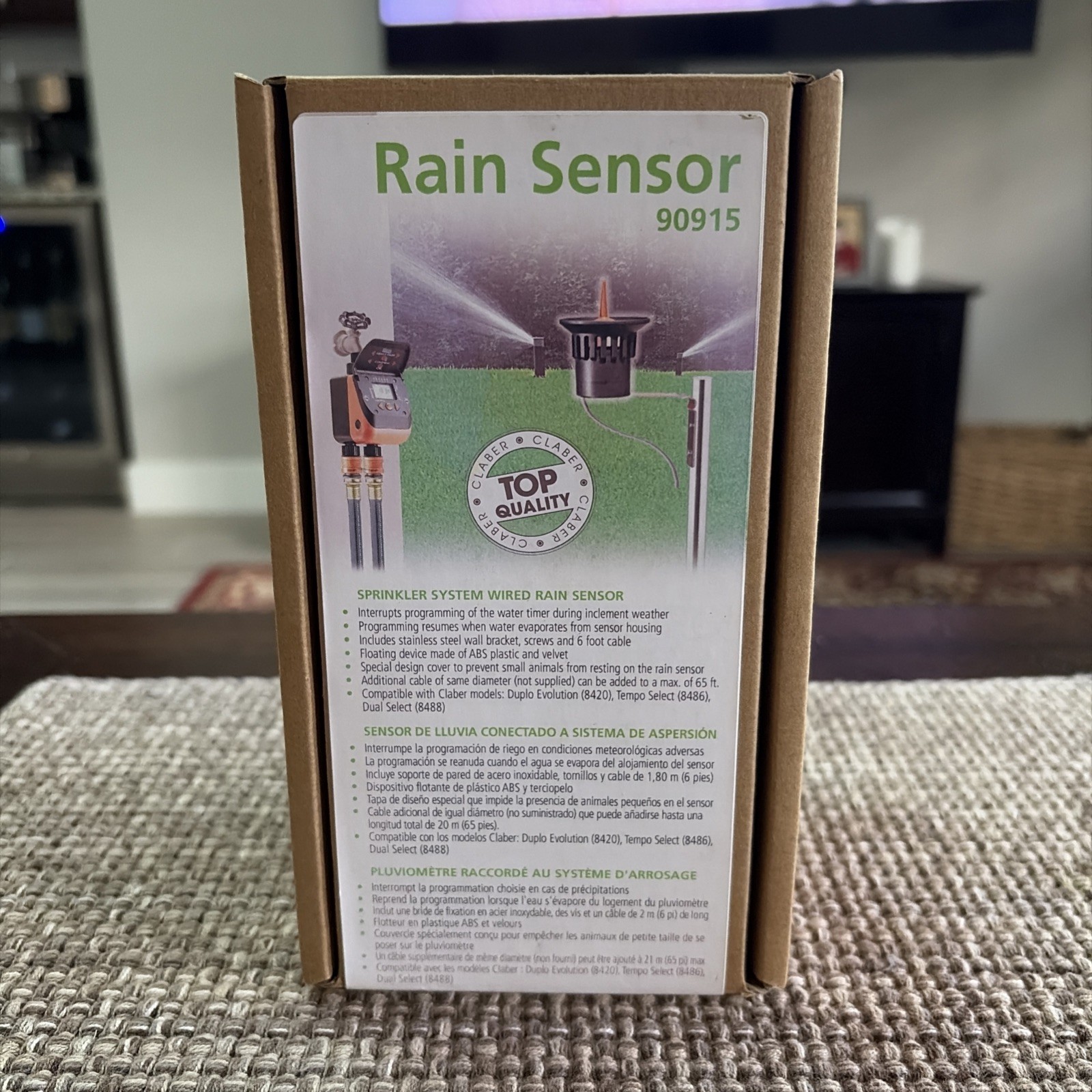 Claber Rain Sensor #90915 NIB