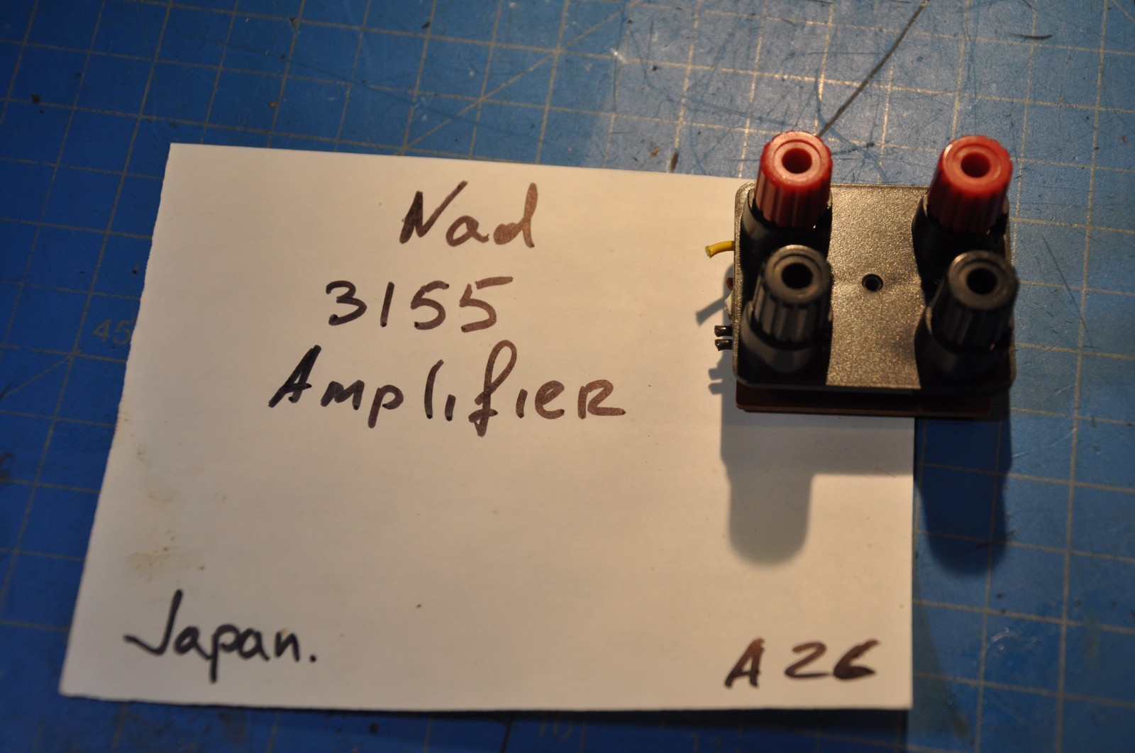 NAD 3155 Stereo Amplifier Replacement Speakers Terminal Cir Board # 72-2164-1-0
