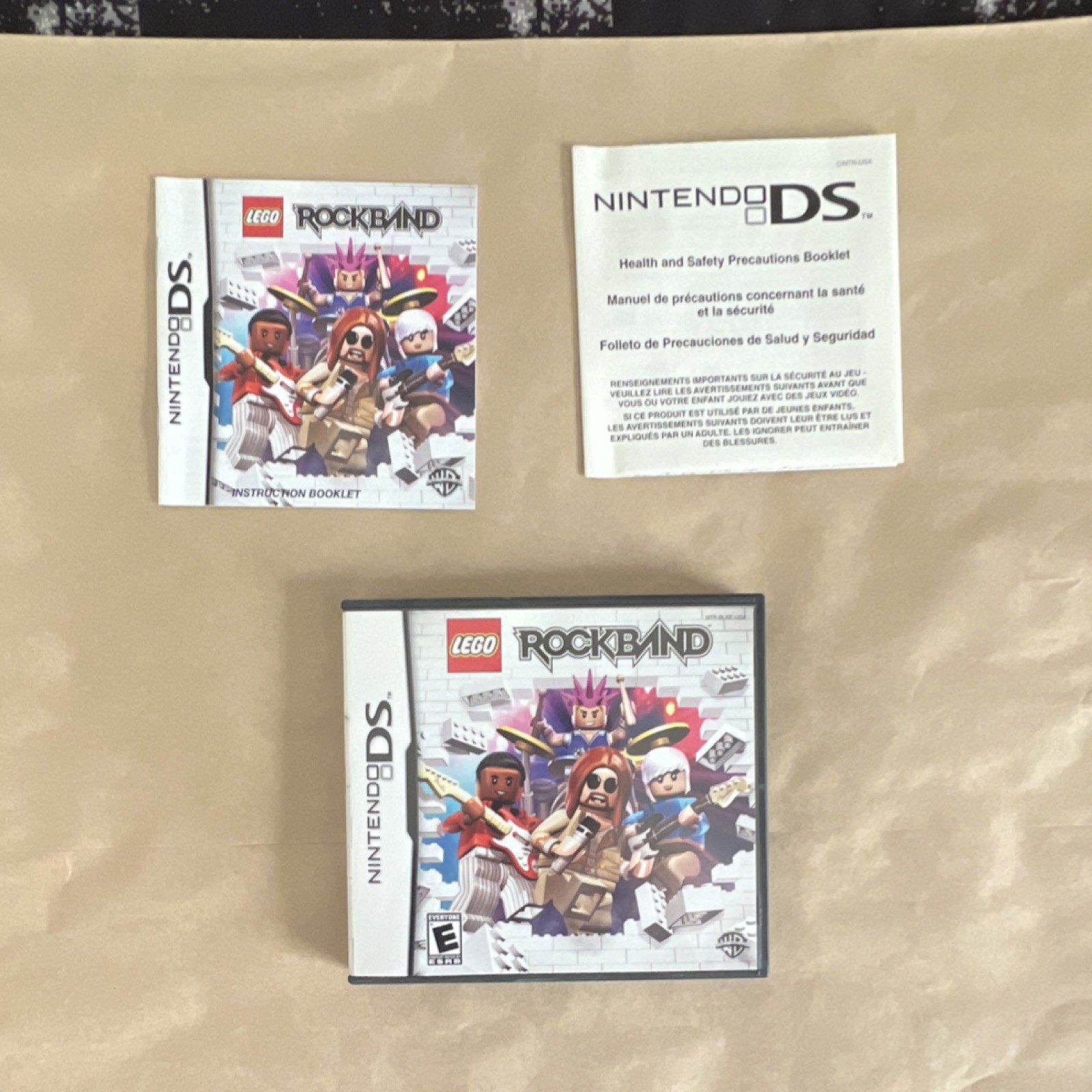 Nintendo DS LEGO Rock Band DS -  Case & Booklets