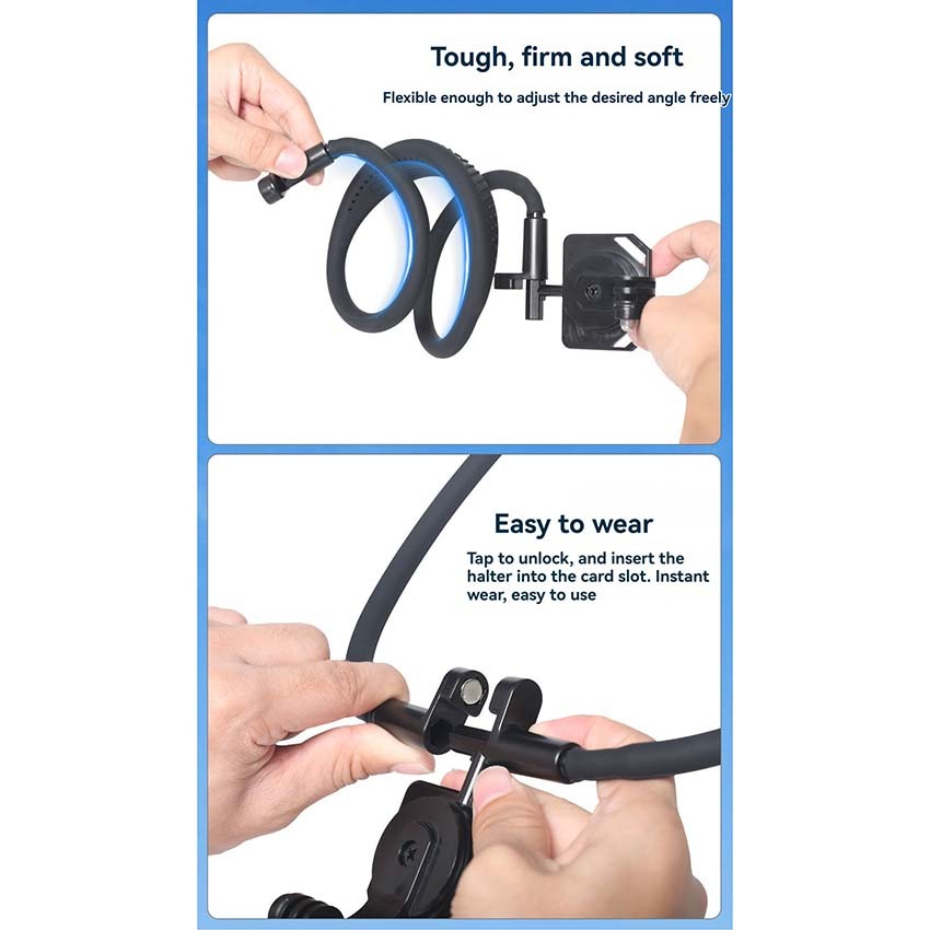 Quick-Release Magnetic Neck Straps Mount First-Person Mount for DJI OSMO ACTION6