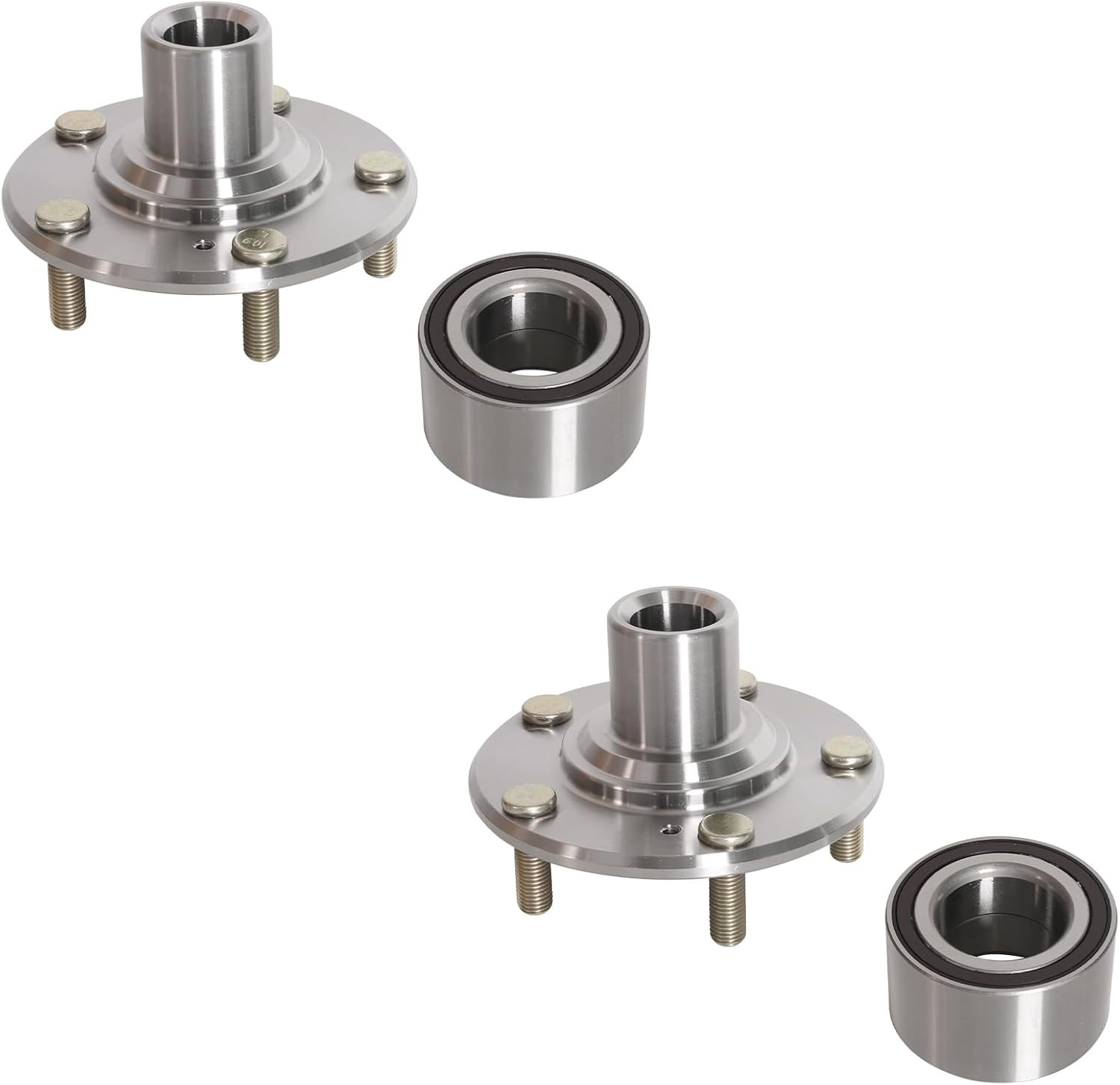 2 Front Wheel Hub Bearing Honda Civic 1.5L 1.8L 2012-2015 44600TR0A00 NT510089