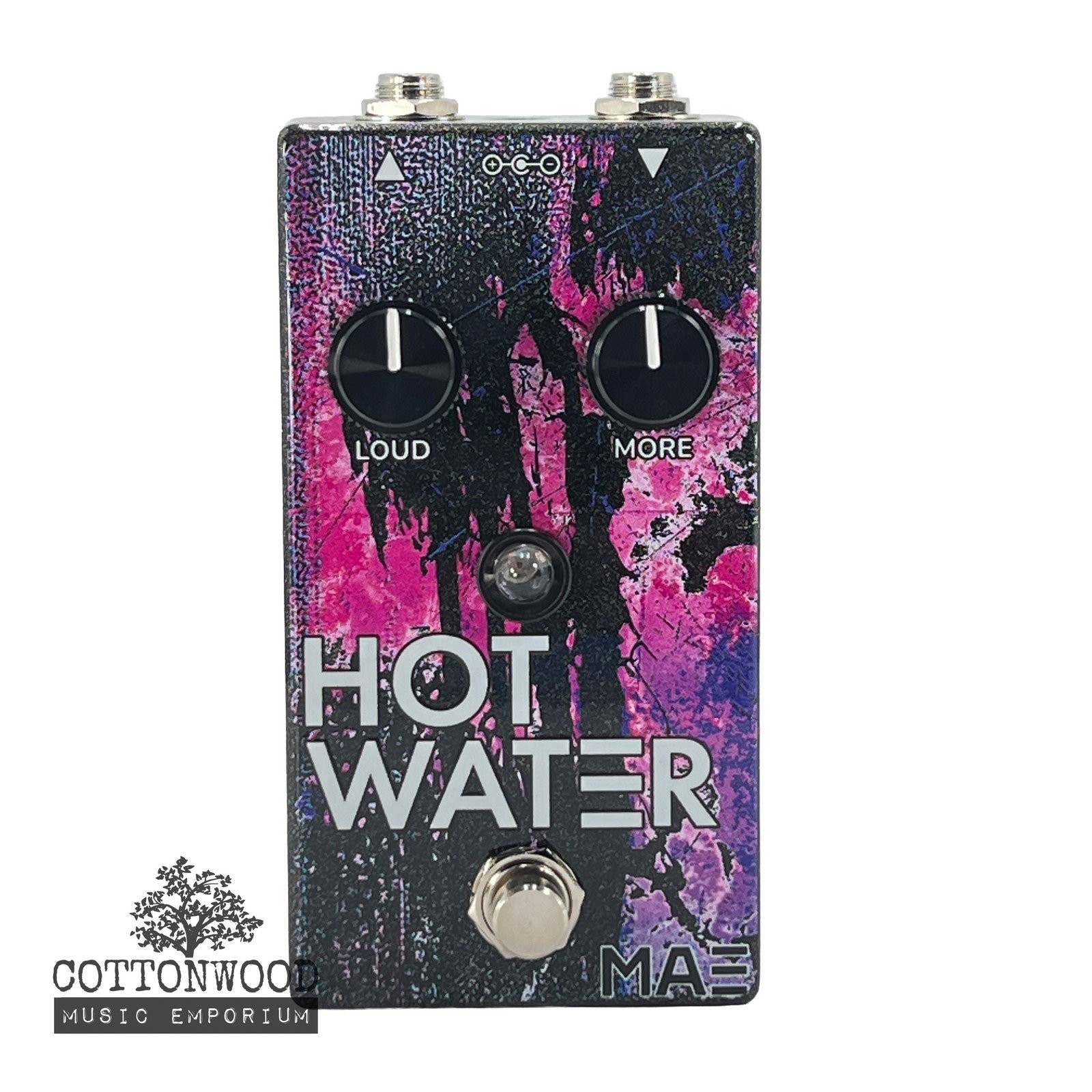 Mask Audio Engineering Hot Water | High-Gain Synthy Fuzz | Black