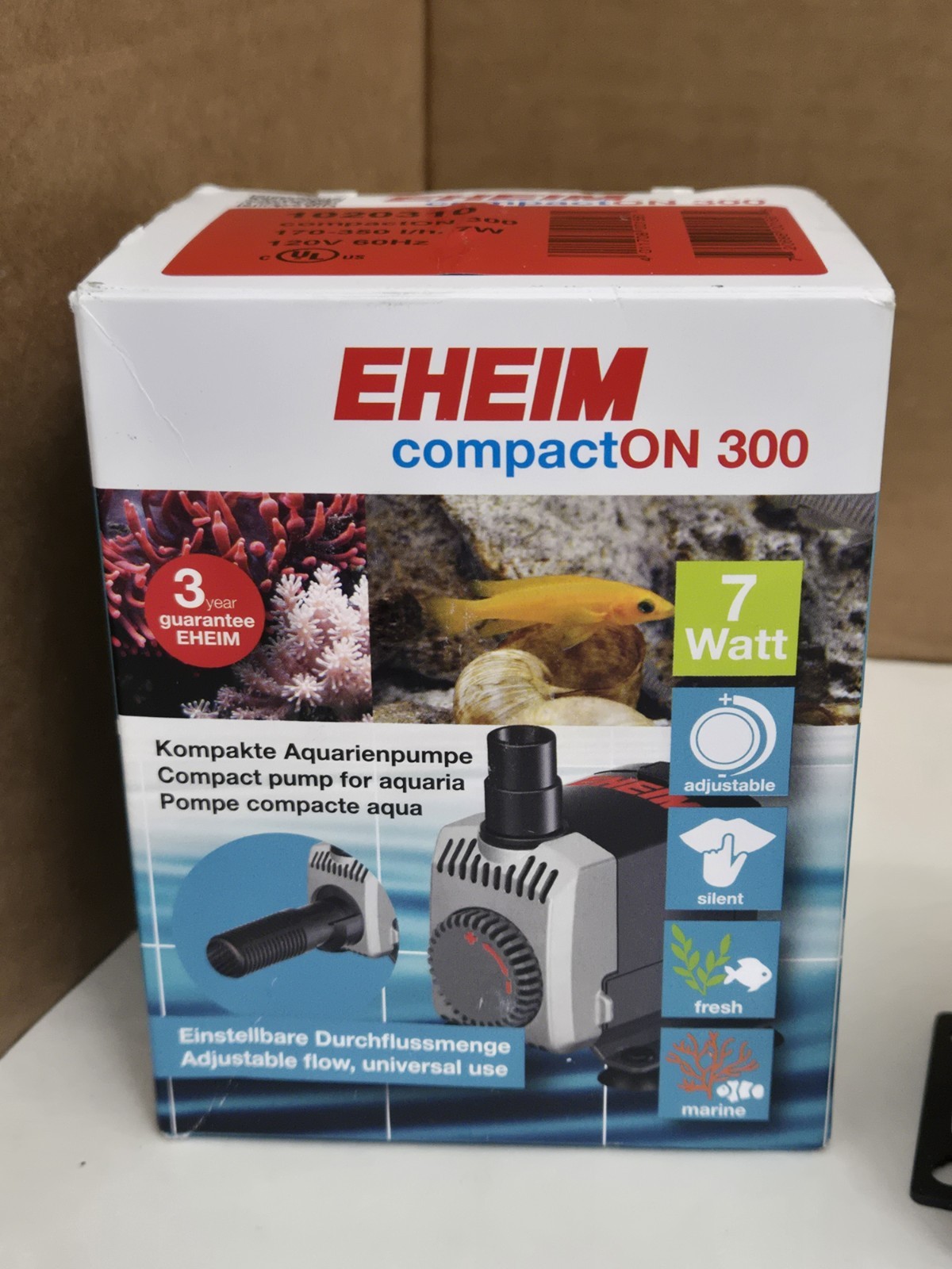 EHEIM compactON 300 79 GPH Aquarium Pump