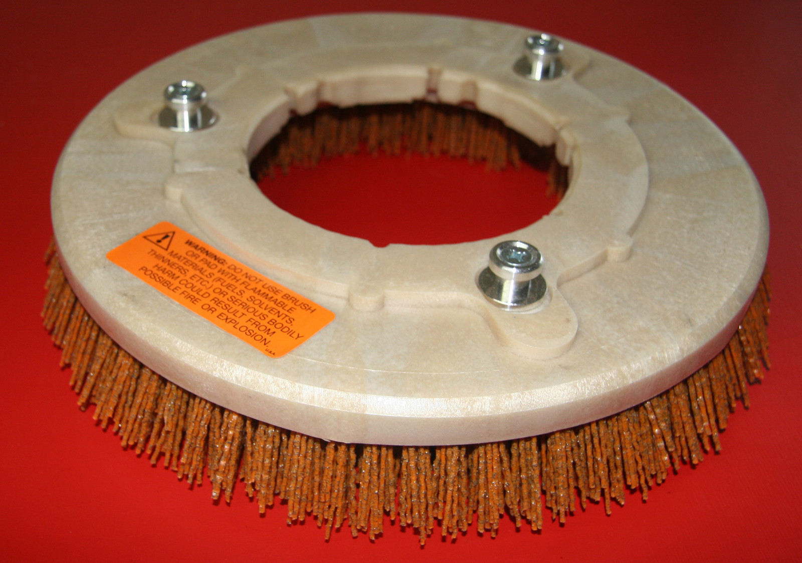 Malish 773612L800 Brush 12" .060 Grit W/Lugs           eBay lot R19