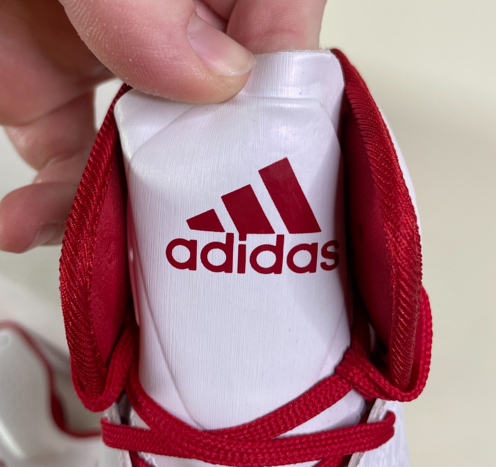 Adidas Adizero 5-Star 5.0 Mid Red White Football Cleats Men's Size 16 (Q16066)