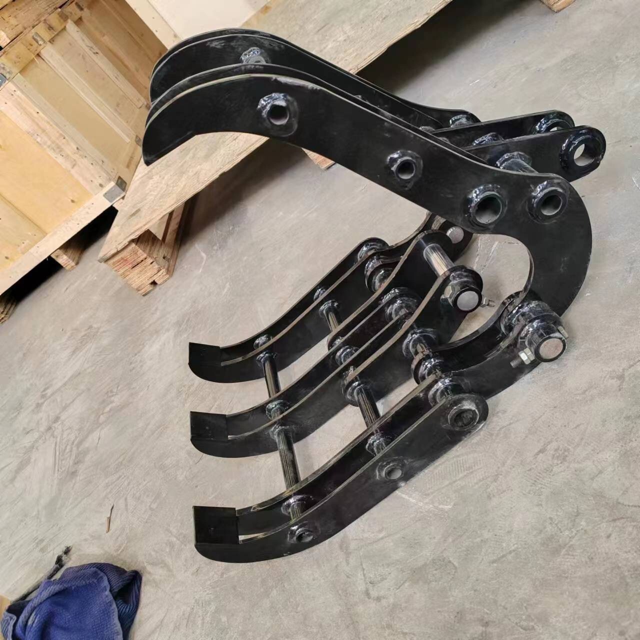 Wood Grabber Grapple for Mini Excavator Grapple Use for Small Digger