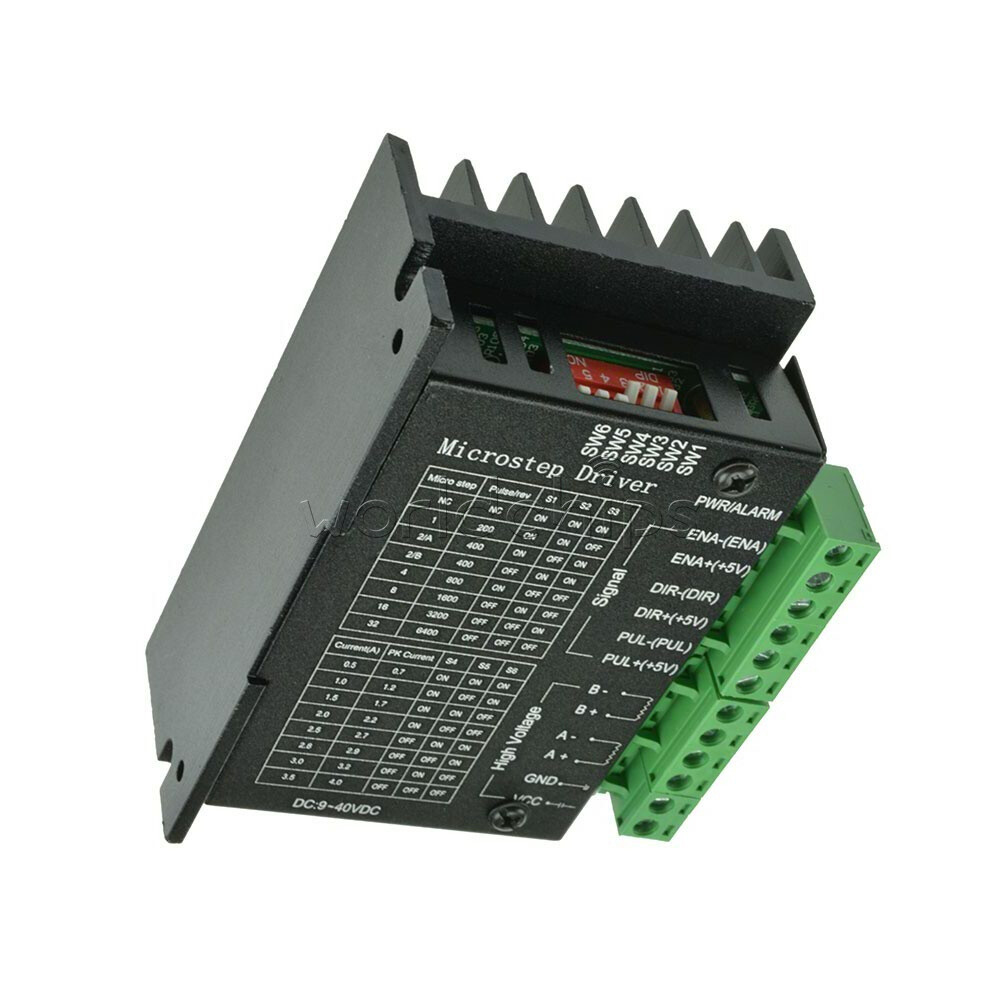 DC 9-42V 4A TB6600 CNC Single-Axis Stepper Motor Driver Board Controller 20KHZ