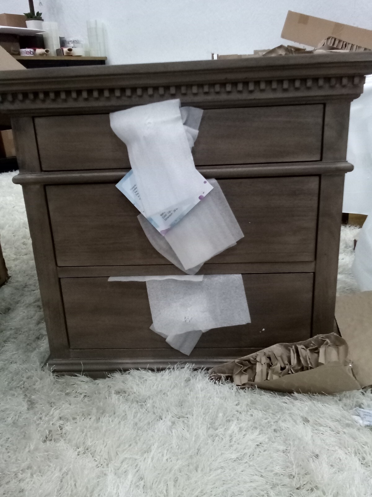 Safavieh Allisyn 3 Drawer Wood Nightstand, Reduced Price 2172716805 SFV7706B