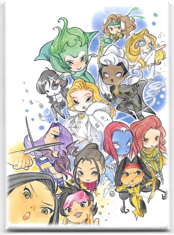 X-Men #12 X-Men Ladies Comic Momoko Variant Cover Refrigerator Magnet NEW UNUSED