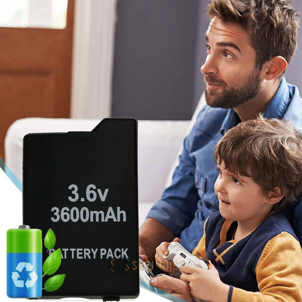 Rechargeable Replacement Battery New 3.6V 3600mAh For PSP Slim 2000 2001 3000