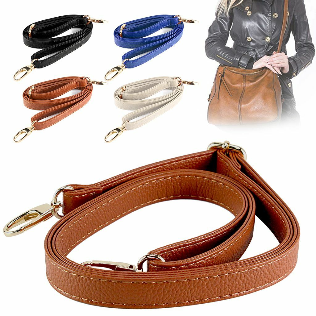 2020 Leather Handbag Strap Handle Shoulder Crossbody Bag Wallet Belt Replacement