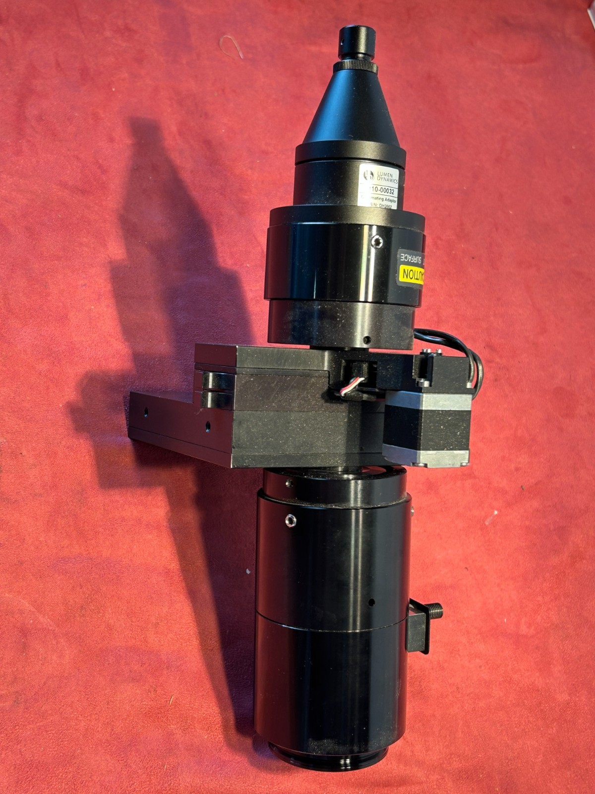 Motorized Confocal Excitation Module Lumen Dynamics 810-0032 Olympus IX81 IX71