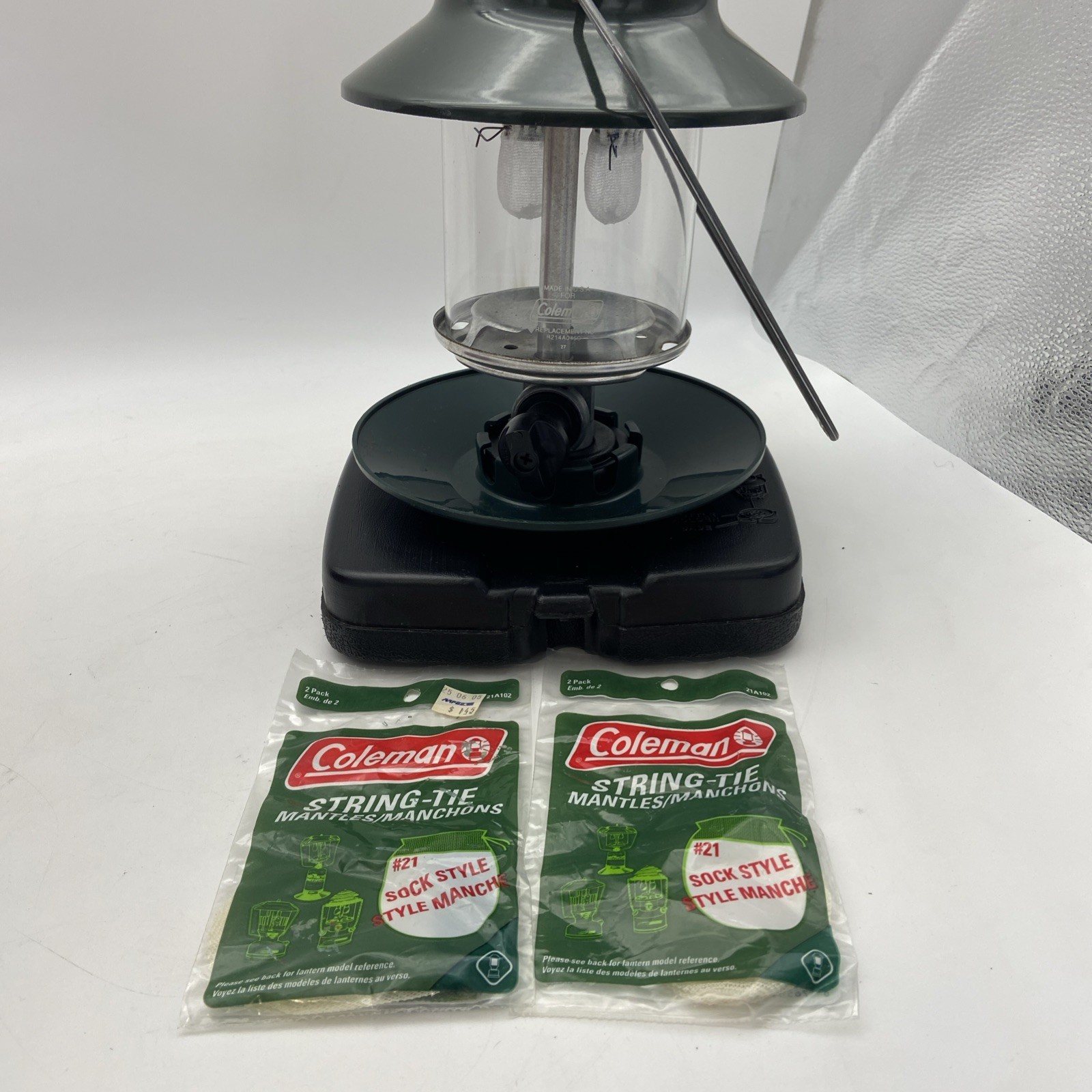 Coleman Propane Camping Lantern w/ Carrying Case, Used