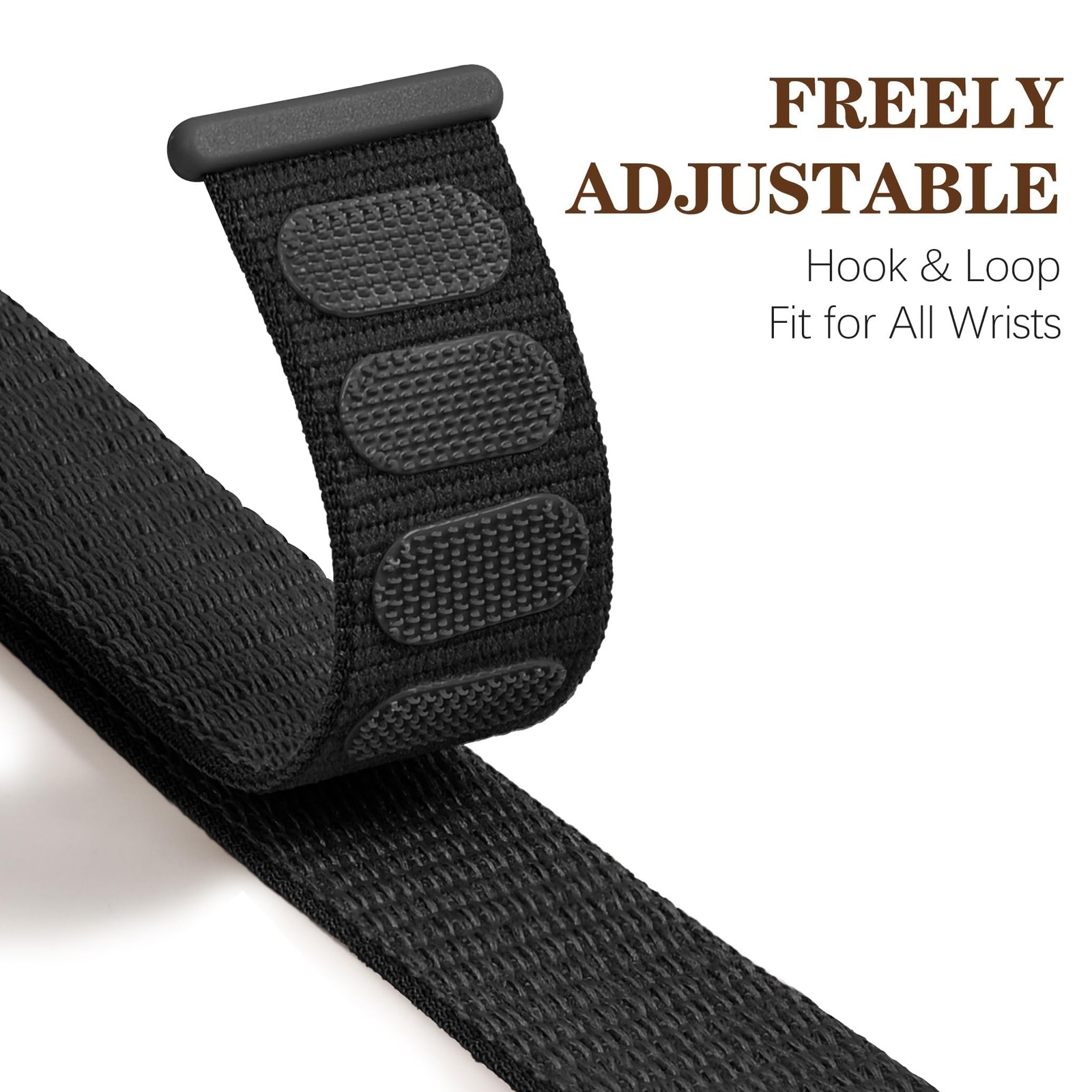 5 Pack Sport Loop Nylon with Fitbit Charge 6/Fitbit Charge 5 Bands, Soft Nylo...