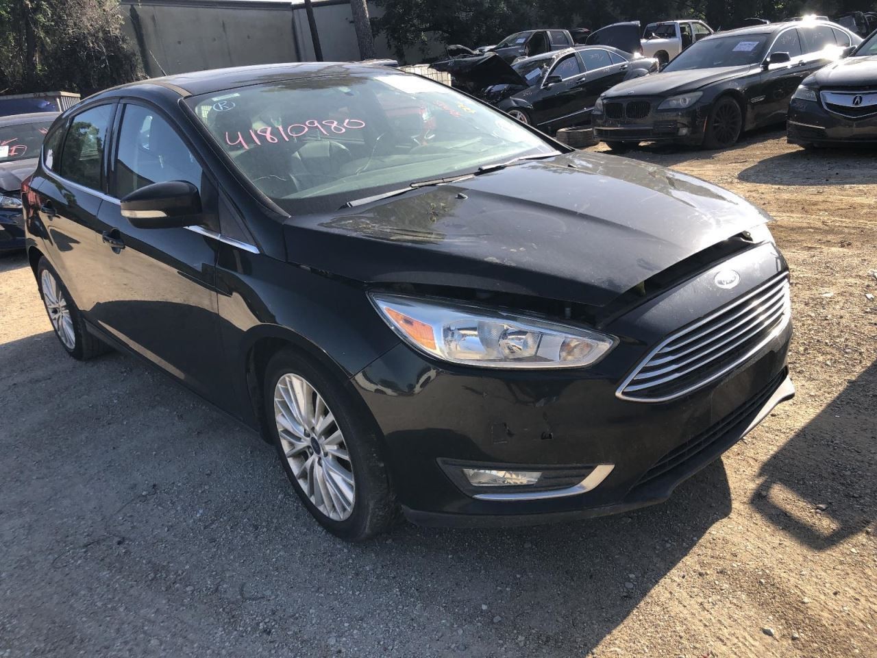 Sun Visor Left Driver Electric EV Fits 13-18 FOCUS 958848