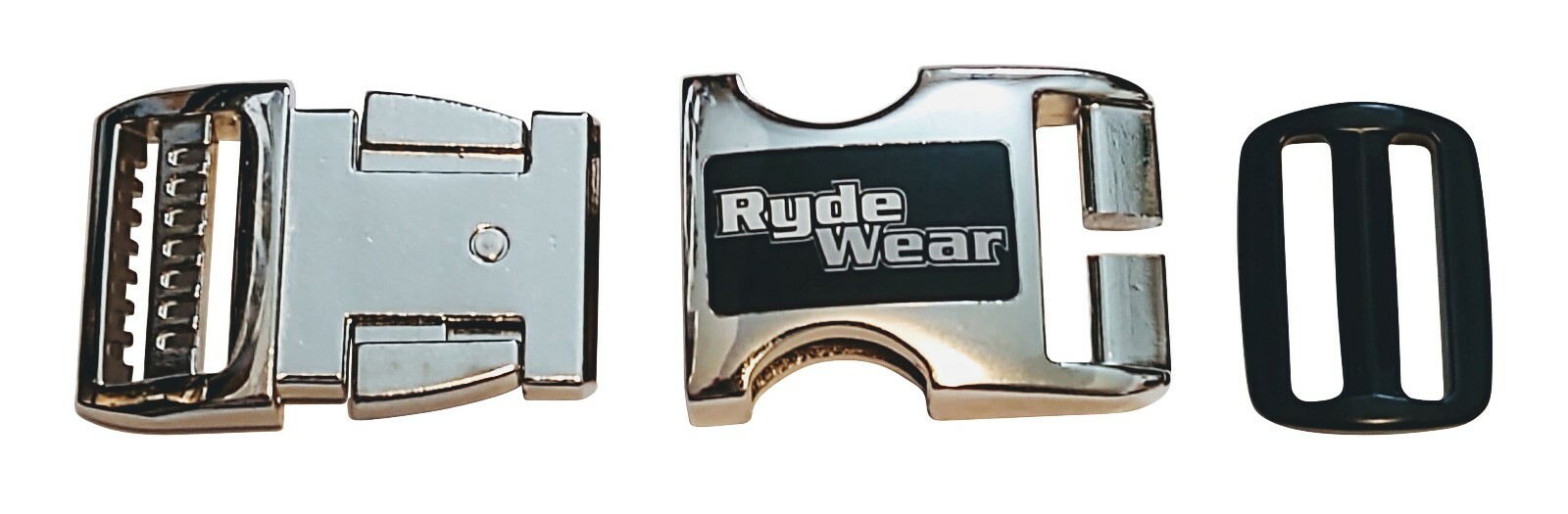 Chrome aluminum helmets RydeWear quick release helmet chin straps buckle