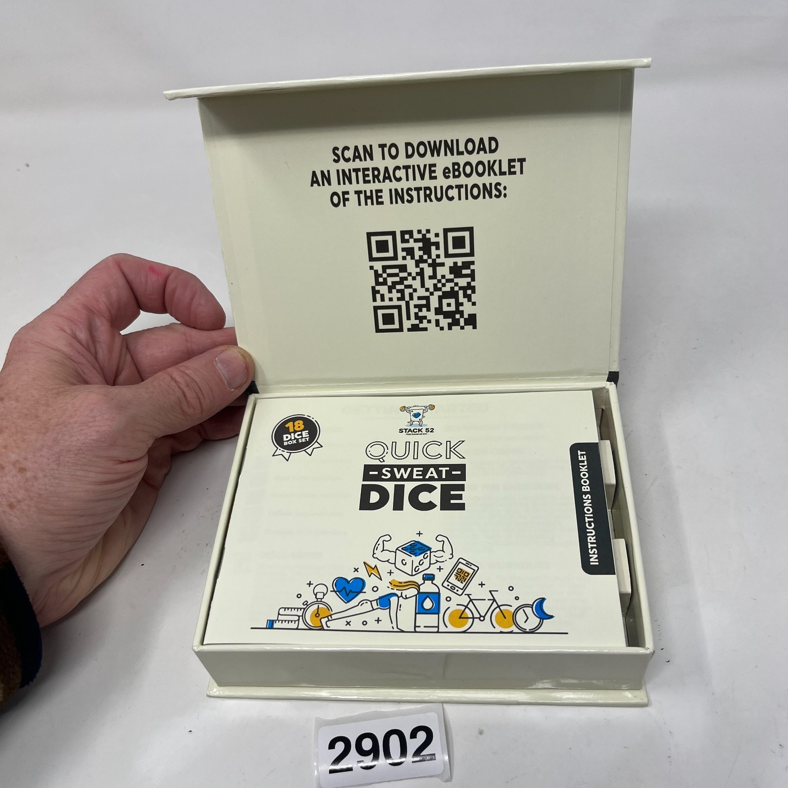 Quick Sweat Dice Game Exercise Dice - Stack 52 18 Dice Mega Set COMPLETE