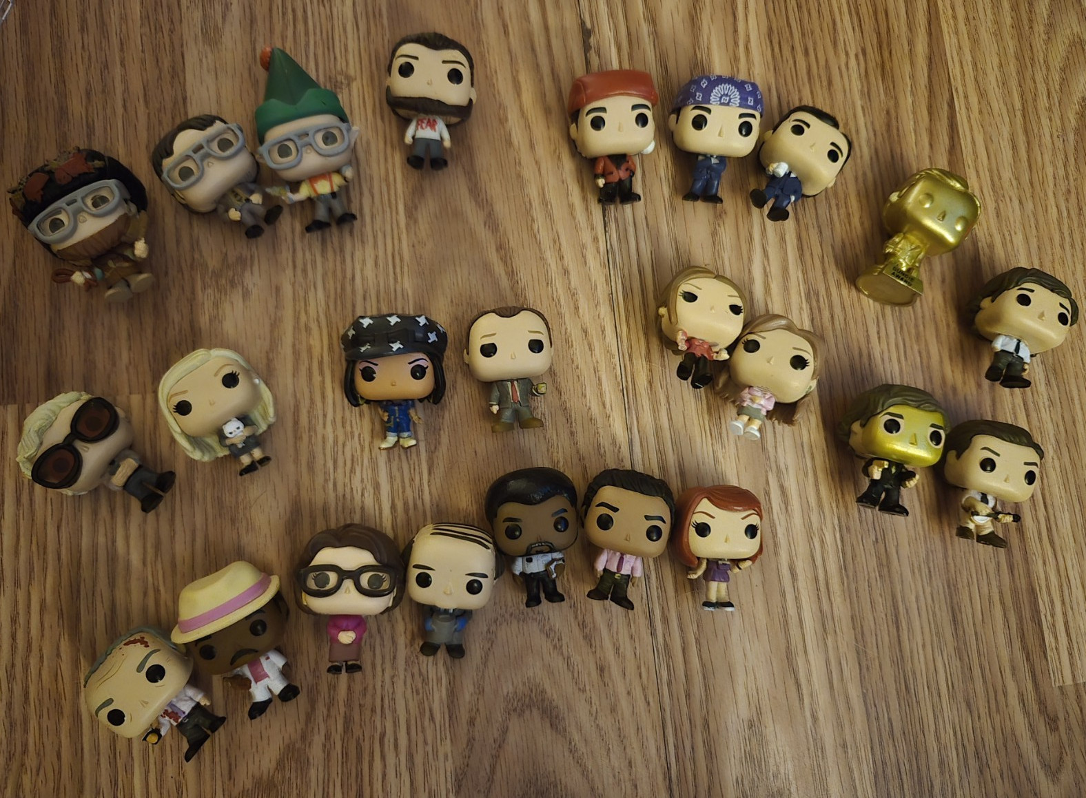 Funko The Office Vinyl Mini Figure Mixed Lot 24-Pack, No Packaging