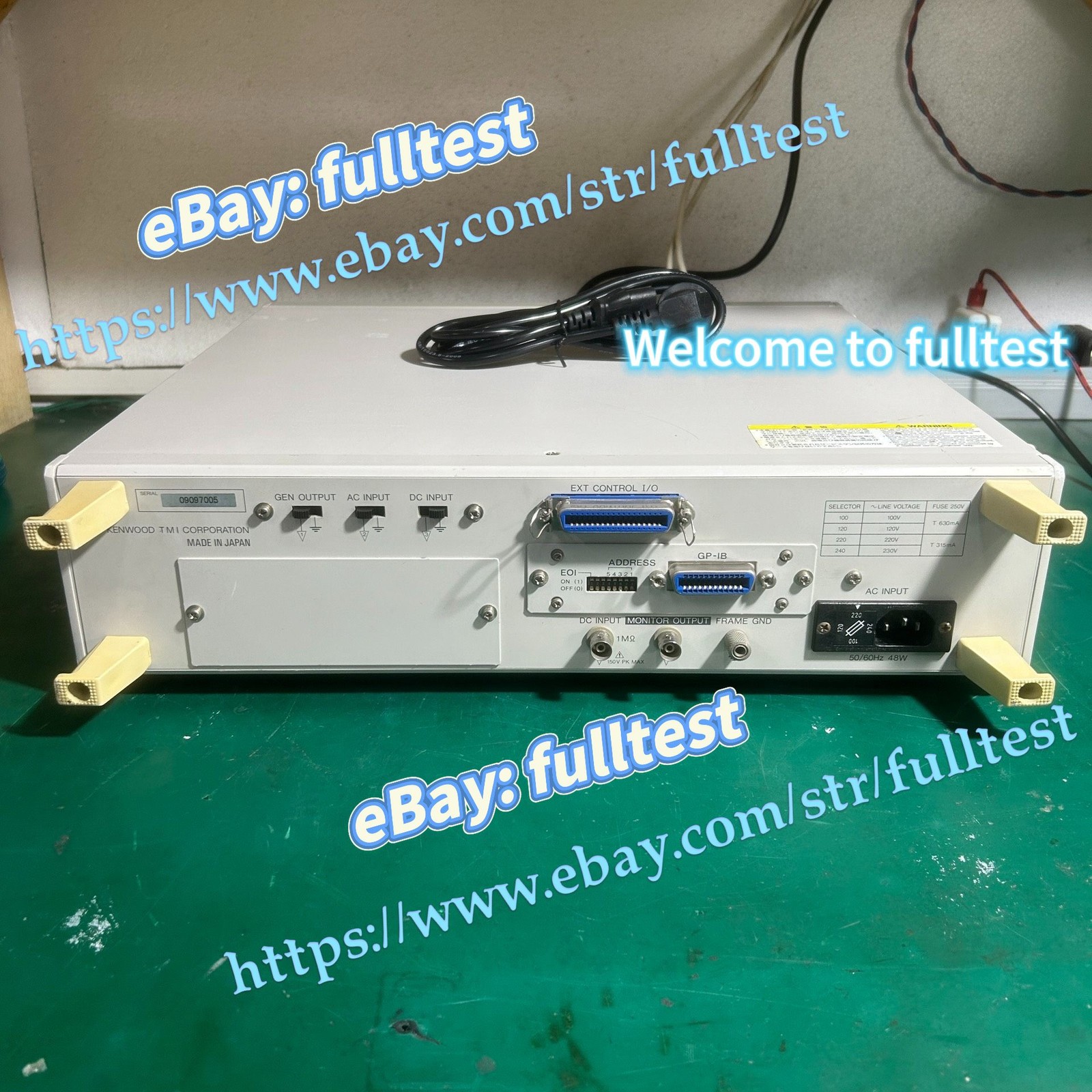1PCS KENWOOD, VA-2230A Audio Analyzer-fulltest