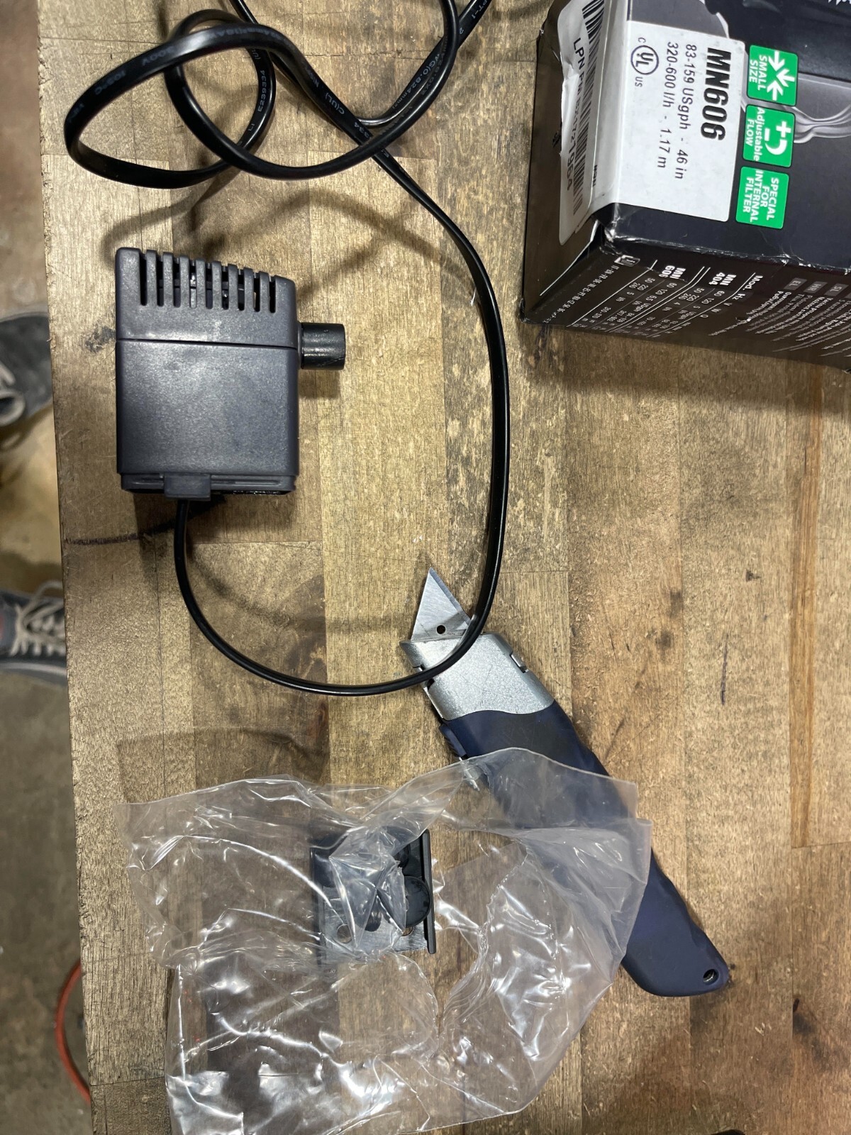 nano aquarium pump customer return