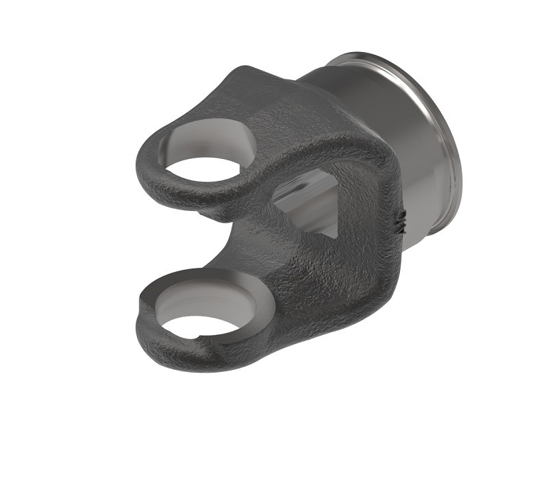 Weasler 3/4" x 7/8" Rectangle Bore Shaft Weld Yoke 0675 Series 300-0500