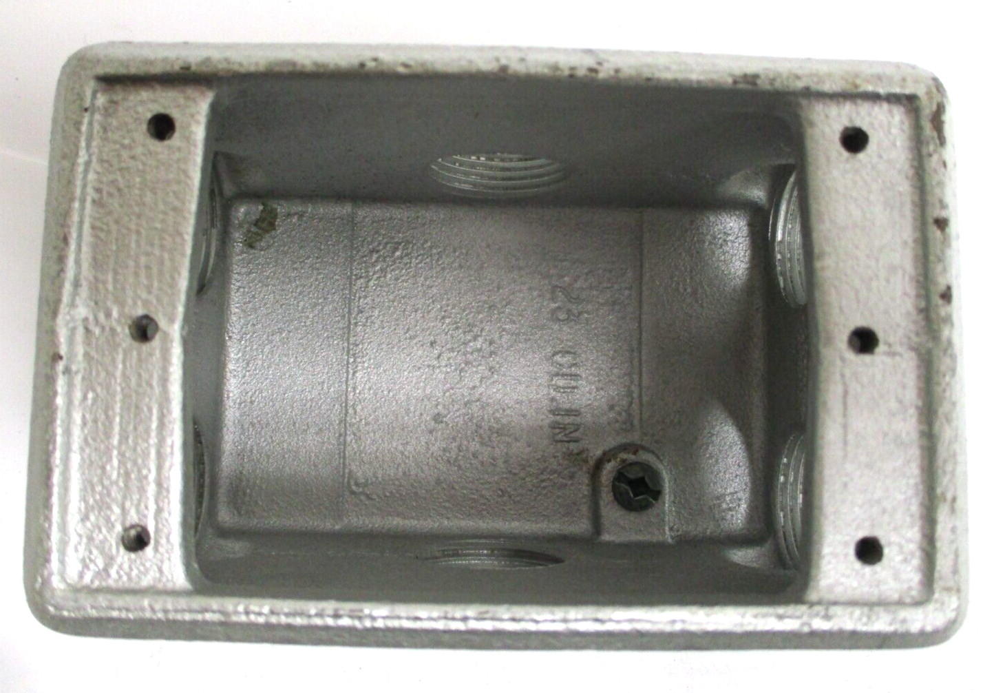 CROUSE HINDS , FDXC219 , 3/4" SINGLE GANG CAST IRON BOX , SURPLUS
