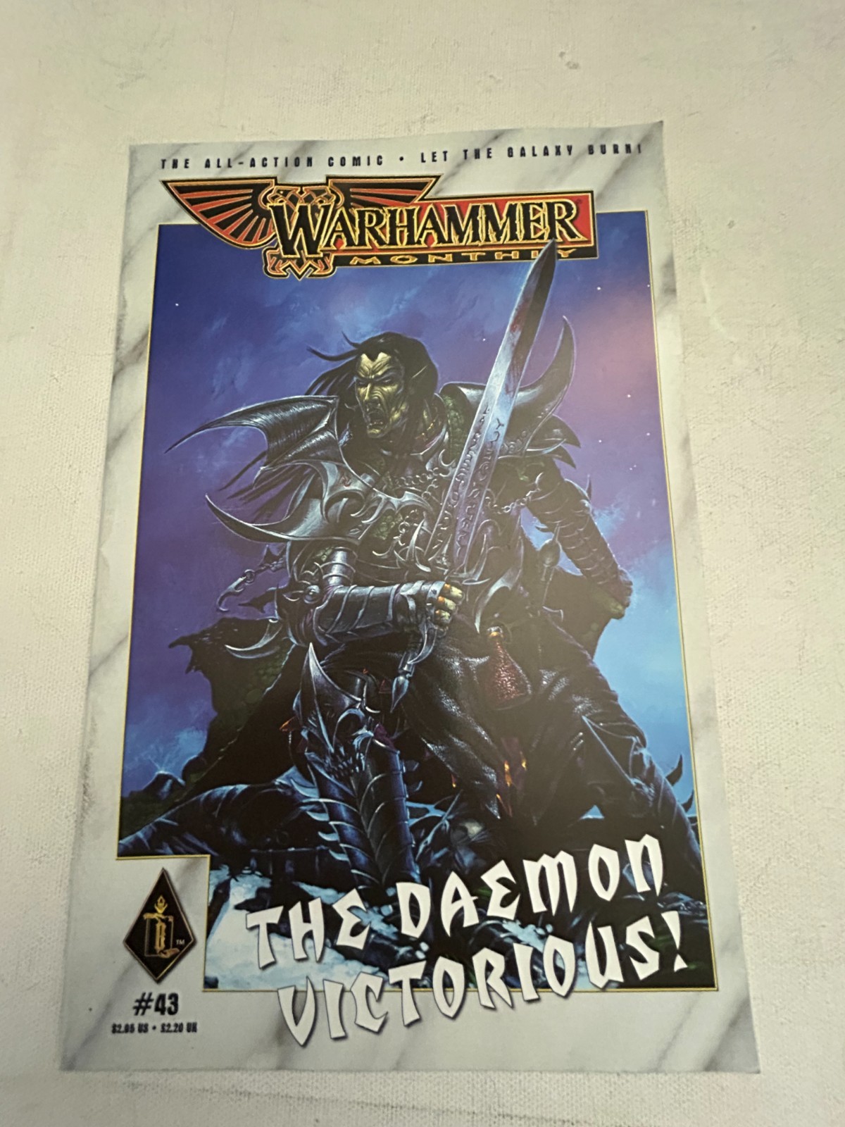 Warhammer Monthly Comic #43 2001 Very Good Condition SC OOP