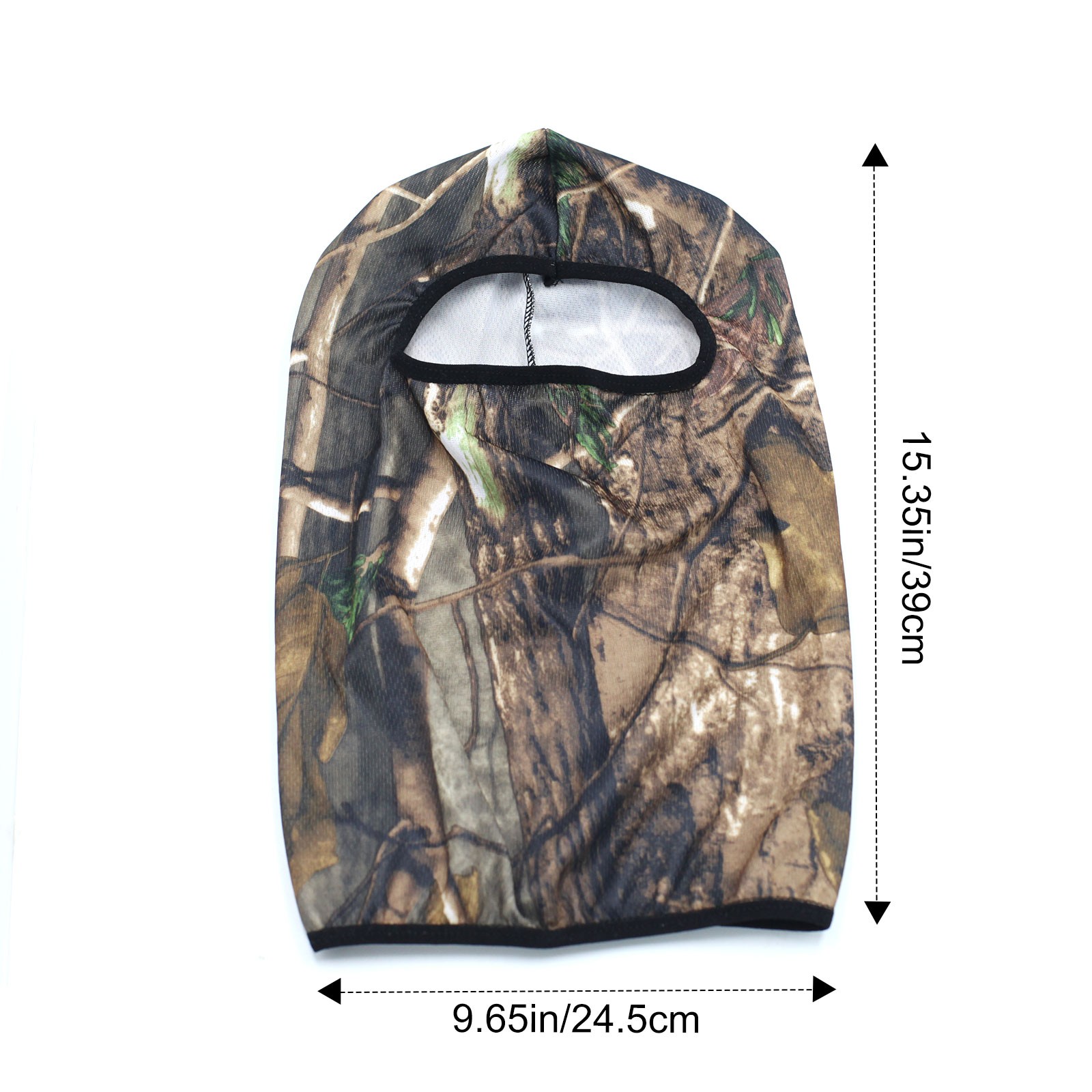 Real Tree Camo Balaclava Face Mask UV Protection Windproof Tactical Hunting Hood