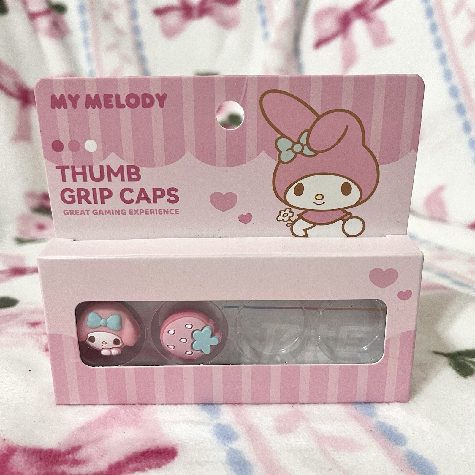 Geekshare Sanrio My Melody thumb grip caps Pink *READ DESCRIPTION