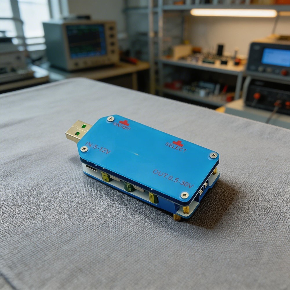 Adjustable Power Supply Wide Input Voltage Range Short Circuit Safeguard