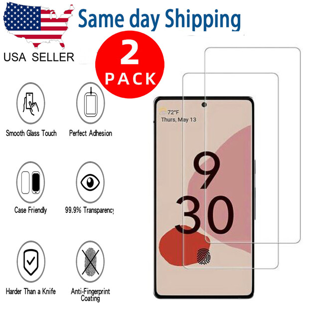 2x Tempered Glass Screen Protector For Google Pixel 6 Pro / 6A/ 6 /Pixel 8 /8Pro