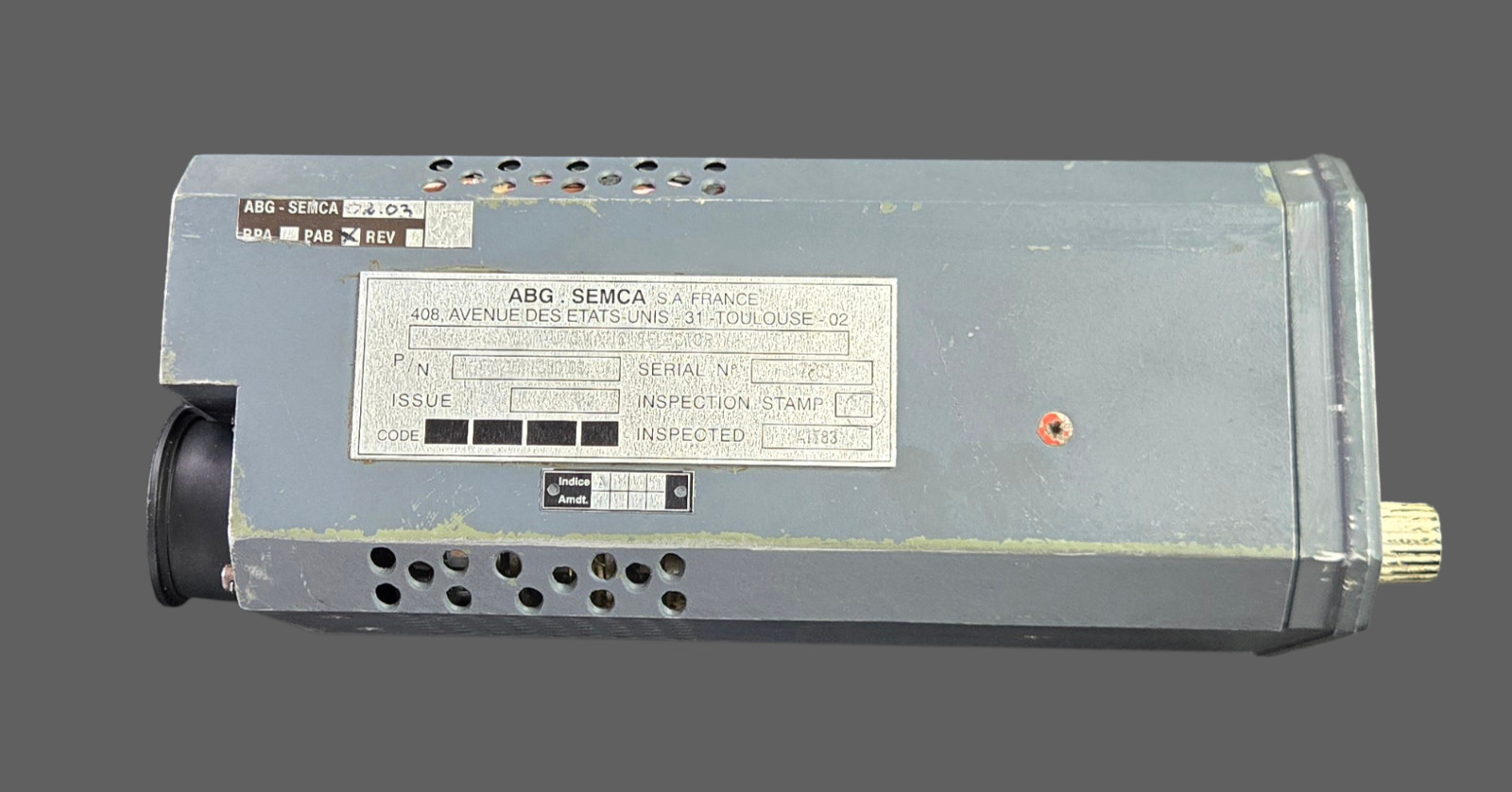 CABIN CONTROLLER SELECTOR - P/N: 82001B050100 - ABG SEMCA -