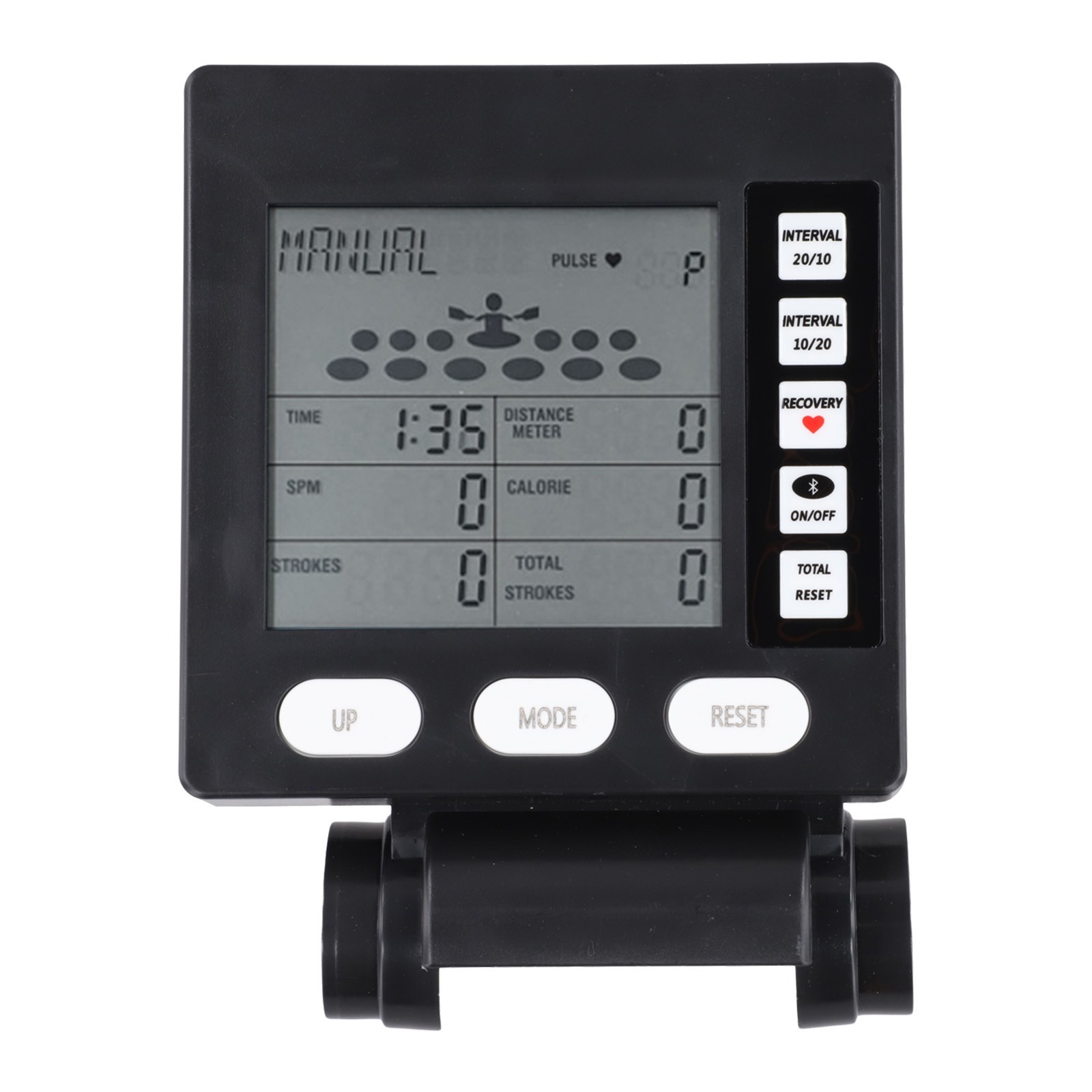 Rowing Machine Speedometer with Calorie and Distance Measurement Features