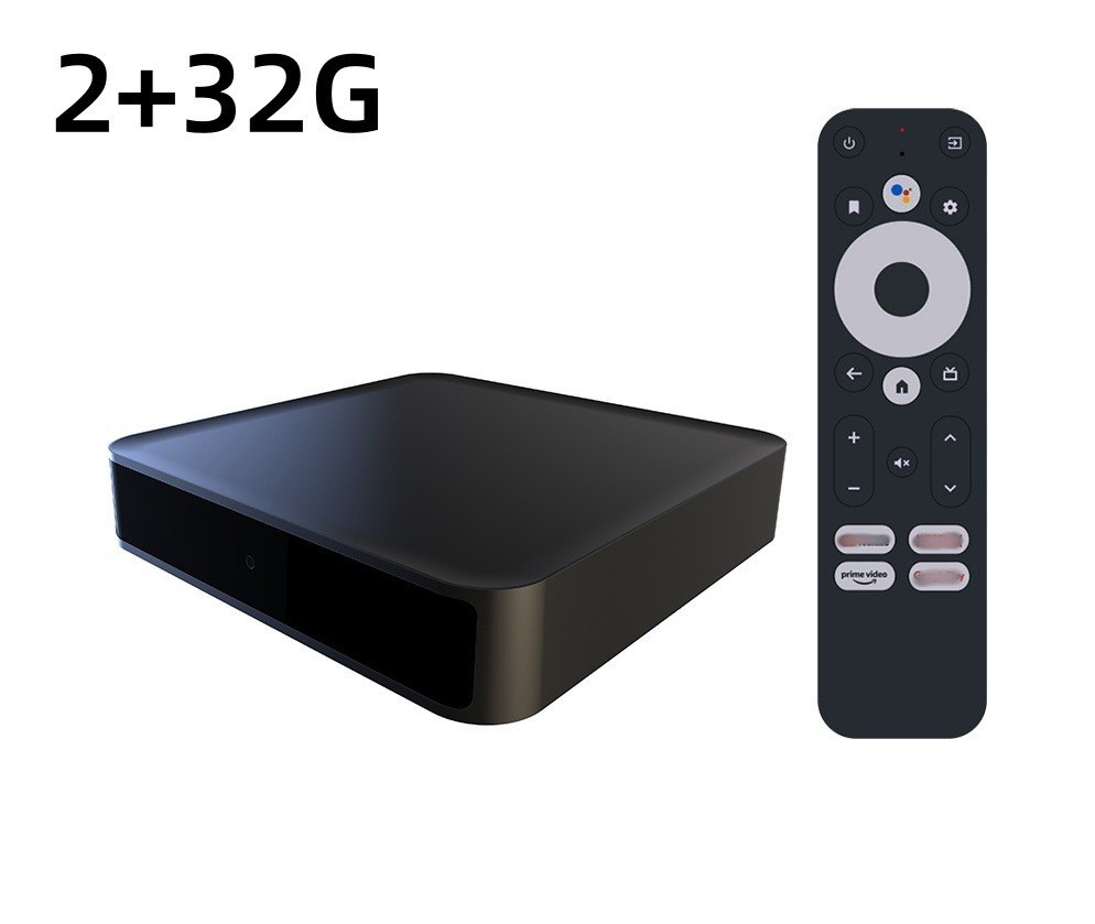 GD2 Android 12 TV Box Amlogic S905Y4 4K Google Certified Voice Remote 5G WiFi US