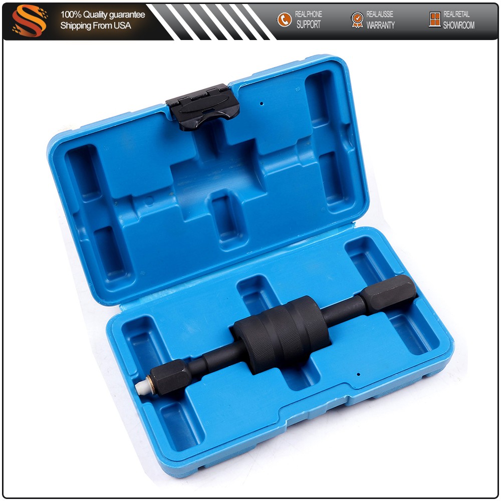 Diesel Injector Puller & Slide Hammer tool for Stubborn Bosh, Lucas M12, M8, M14