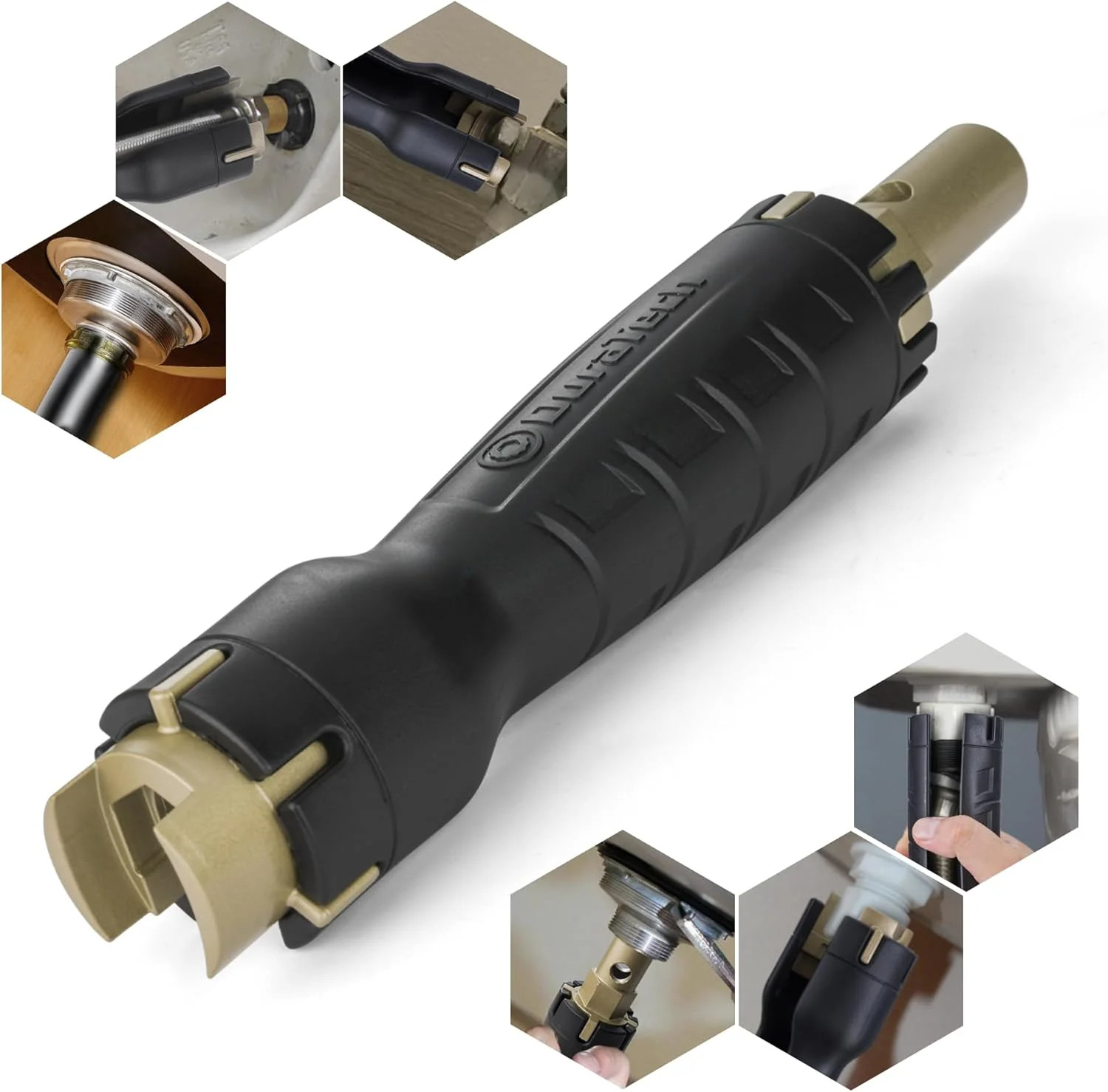 DURATECH Faucet Wrench, Sink Wrench, 8 in 1 Plumbing Wrench, Faucet Installation
