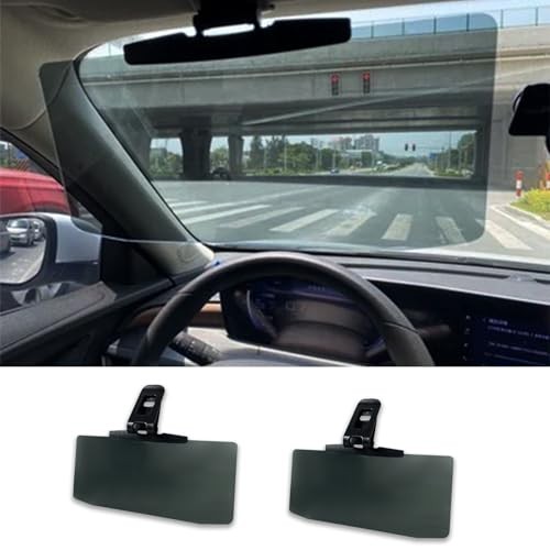 Car Sun Visor Extender, Sun Blocker, Clip on Car Windshield Visor 2PCS