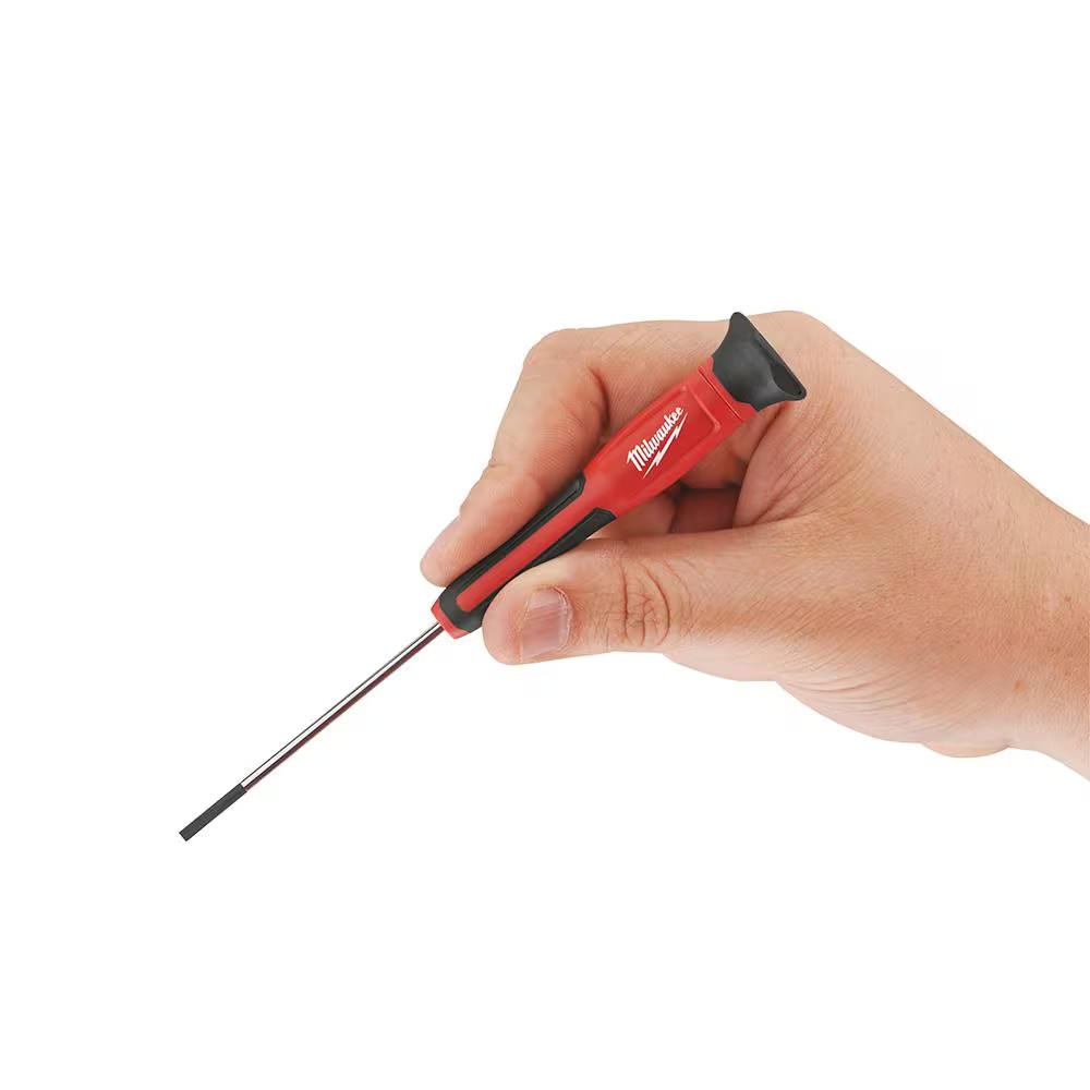 Precision Phillips/Slotted Flat Head Combination Screwdriver Set (4-Piece)