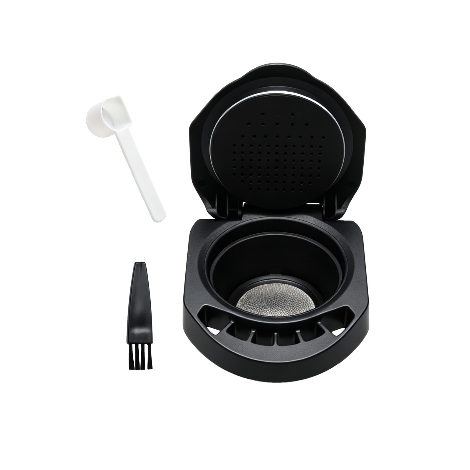Capsule Adapter Fits for Dolce Gusto Anti-Burn Finger Protection Flip Lid PP